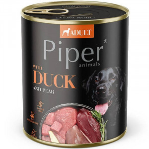 PIPER DUCK & PEAR konservi suņiem Pīles gaļa, bumbieri 800g